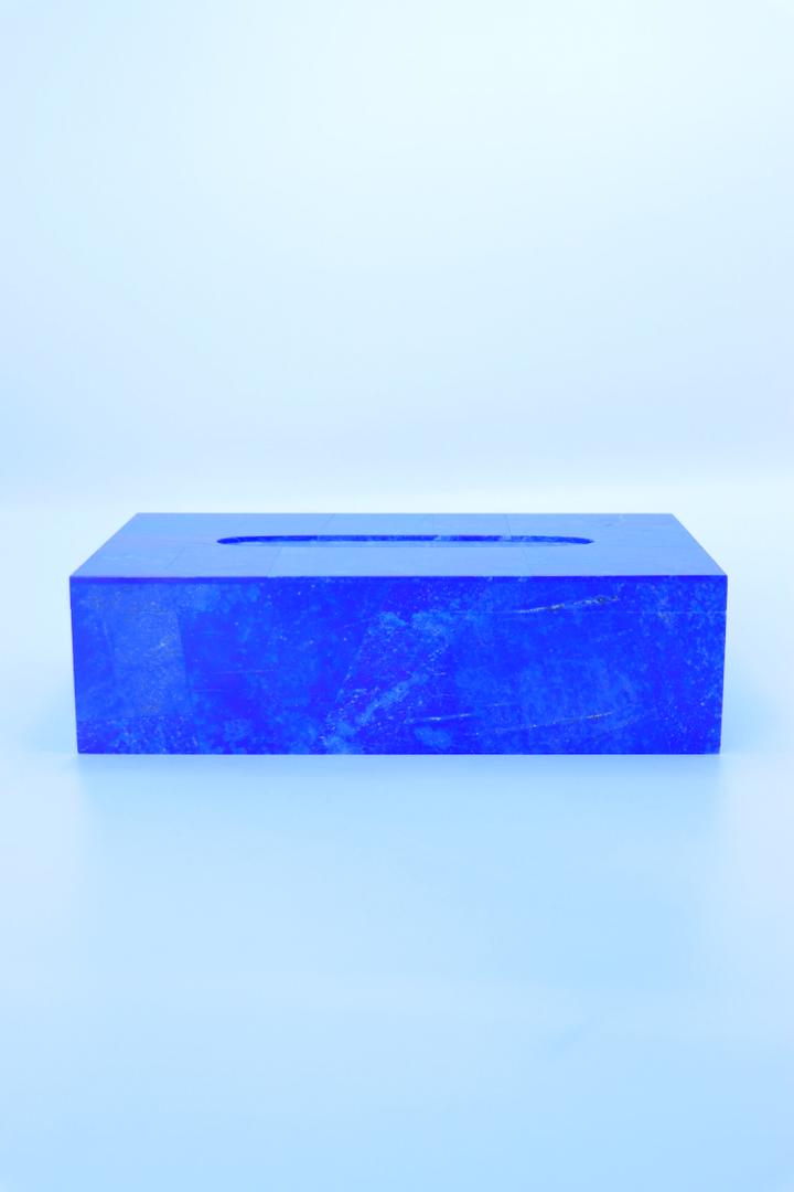 Lapislazuli Taschentuchbox – Bild 2