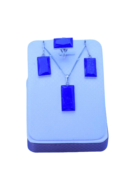 Lapislazuli Schmuckset Prestige