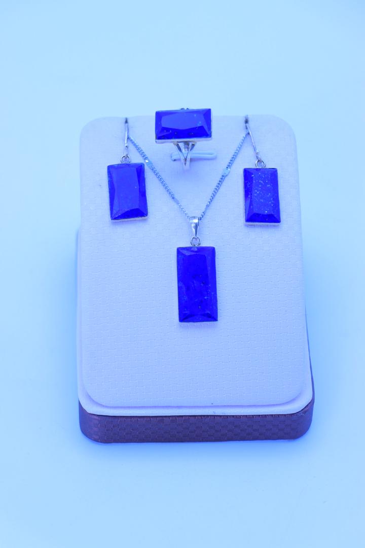 Lapislazuli Schmuckset Prestige – Bild 2