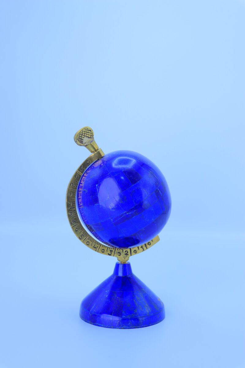 Lapislazuli Globus – Bild 3