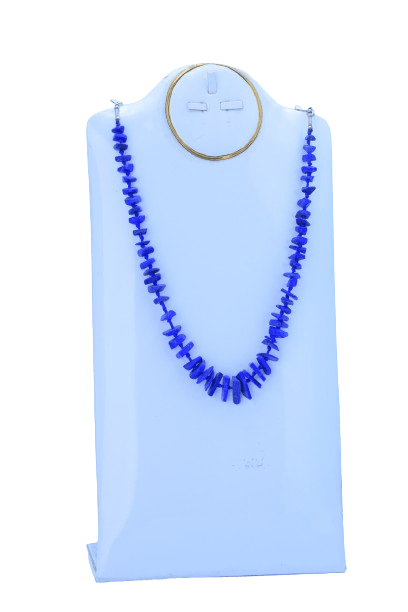 Handgefertigte Lapislazuli-Halskette