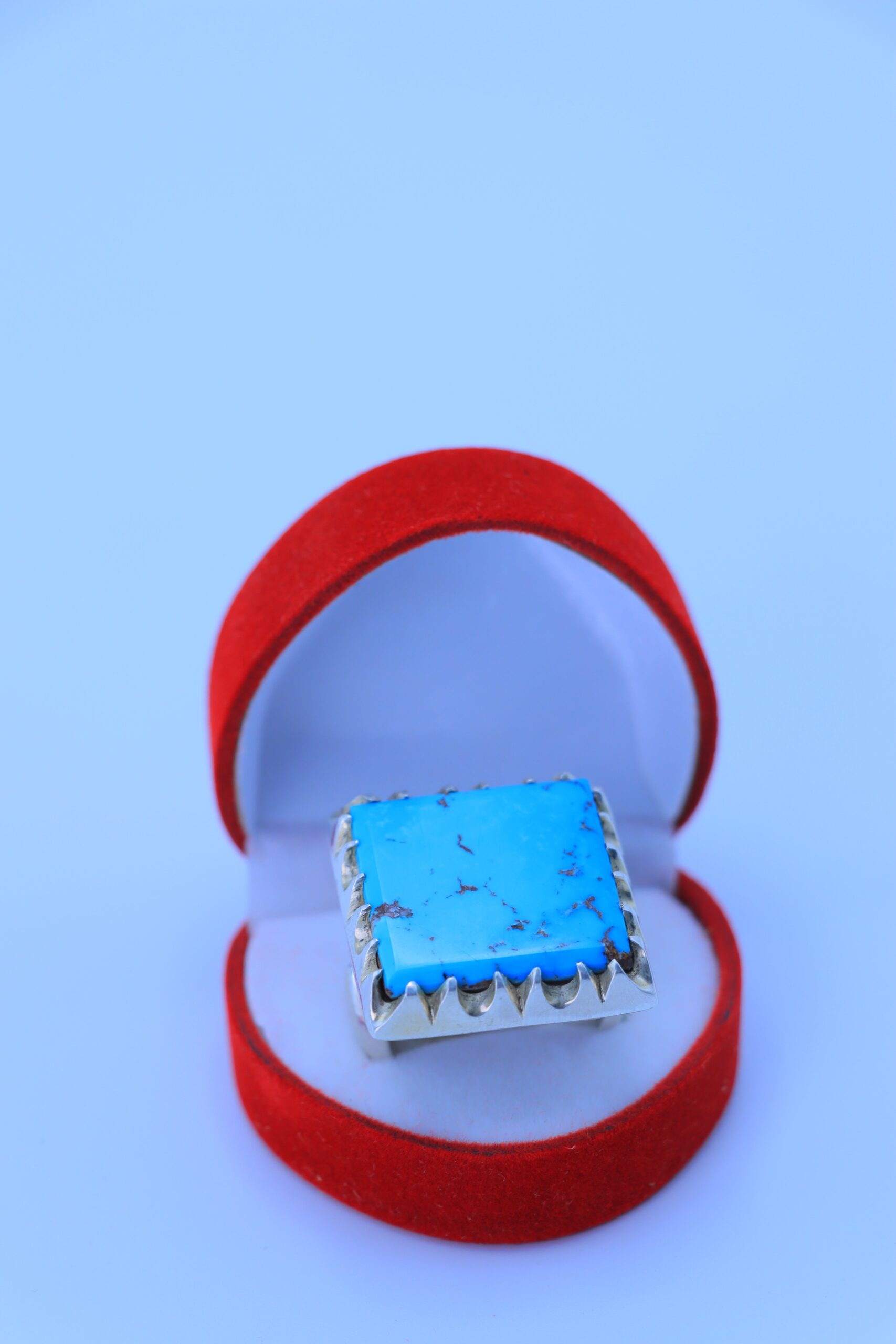 Silberring mit Türkis-Edelstein – Bild 2