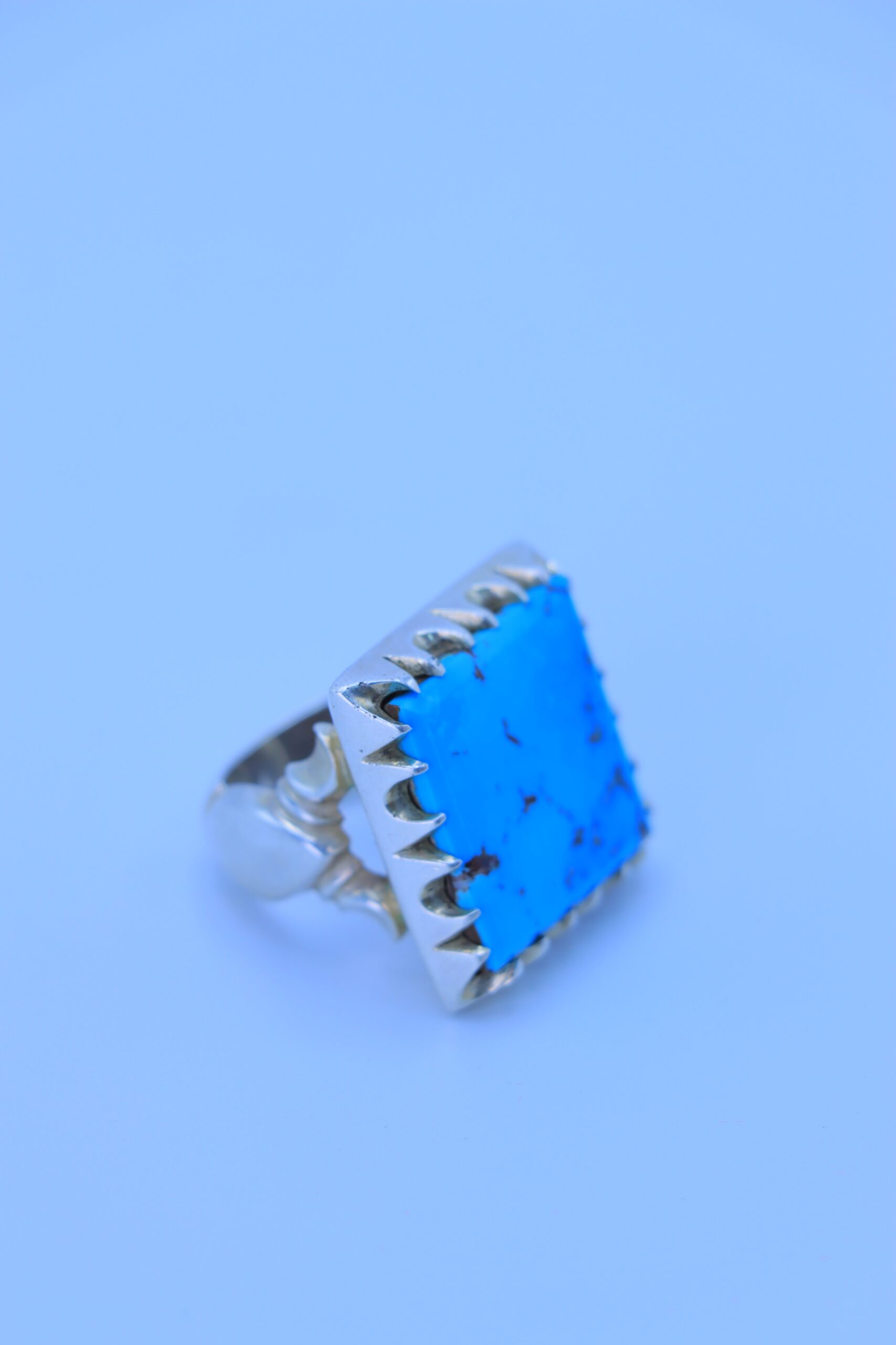 Silberring mit Türkis-Edelstein – Bild 3