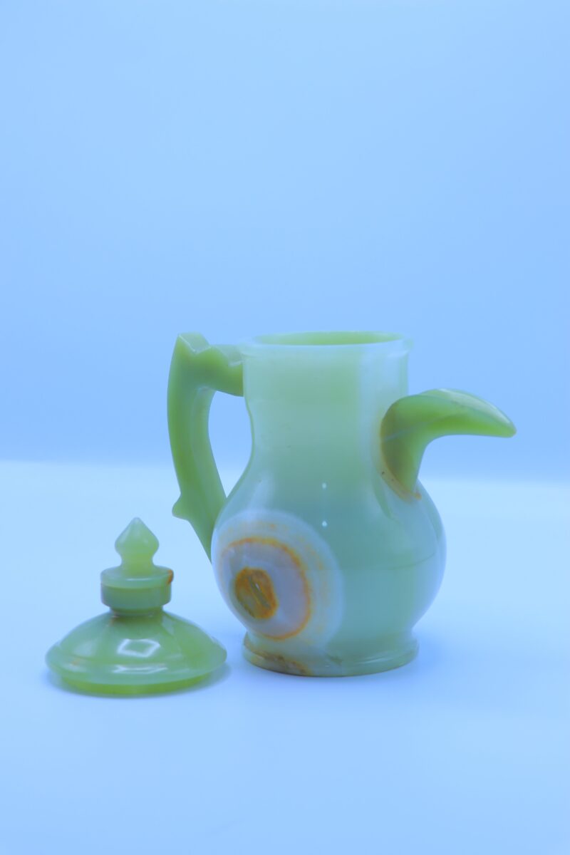 Grüne Onyx-Kanne – Bild 2