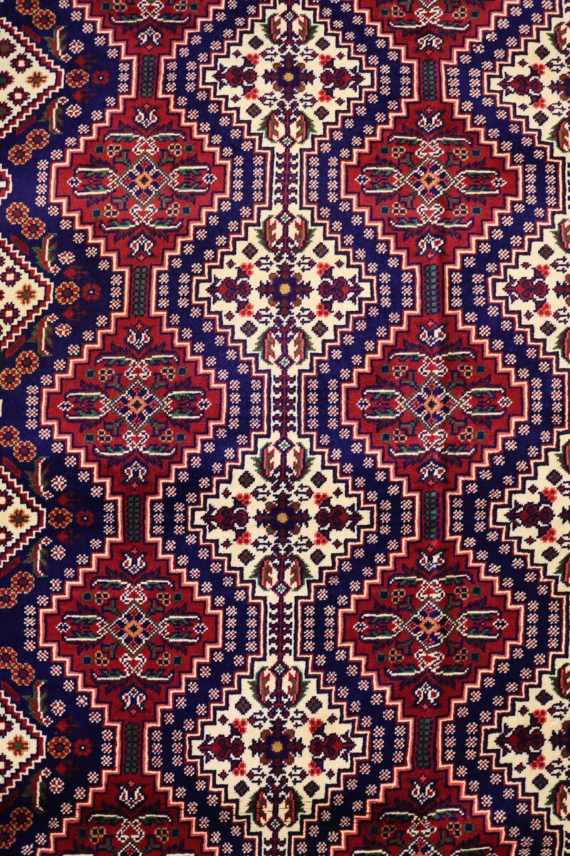 Handgeknüpfter Yousuf Baye sada Teppich - Afghanischer Nomadenteppich aus Wolle - Orientteppich Boho Vintage - Wohnzimmerteppich - Klassisch – Bild 5