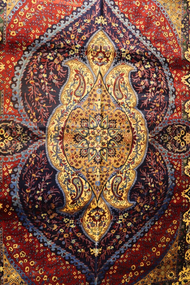 Handgeknüpfter Yak Gula Teppich - Afghanischer Nomadenteppich aus Wolle - Orientteppich Boho Vintage - Wohnzimmerteppich - Klassisch – Bild 5