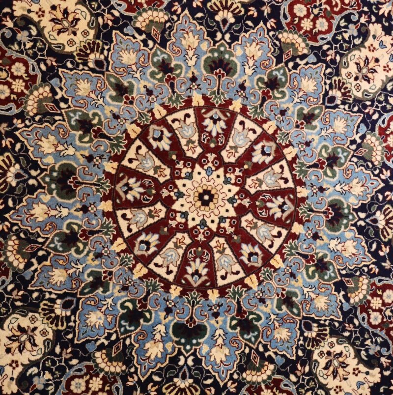 Handgeknüpfter Yak Gula Kreis Teppich - Afghanischer Nomadenteppich aus Wolle - Orientteppich Boho Vintage - Wohnzimmerteppich - Klassisch – Bild 3