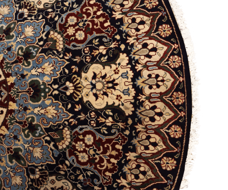 Handgeknüpfter Yak Gula Kreis Teppich - Afghanischer Nomadenteppich aus Wolle - Orientteppich Boho Vintage - Wohnzimmerteppich - Klassisch – Bild 4