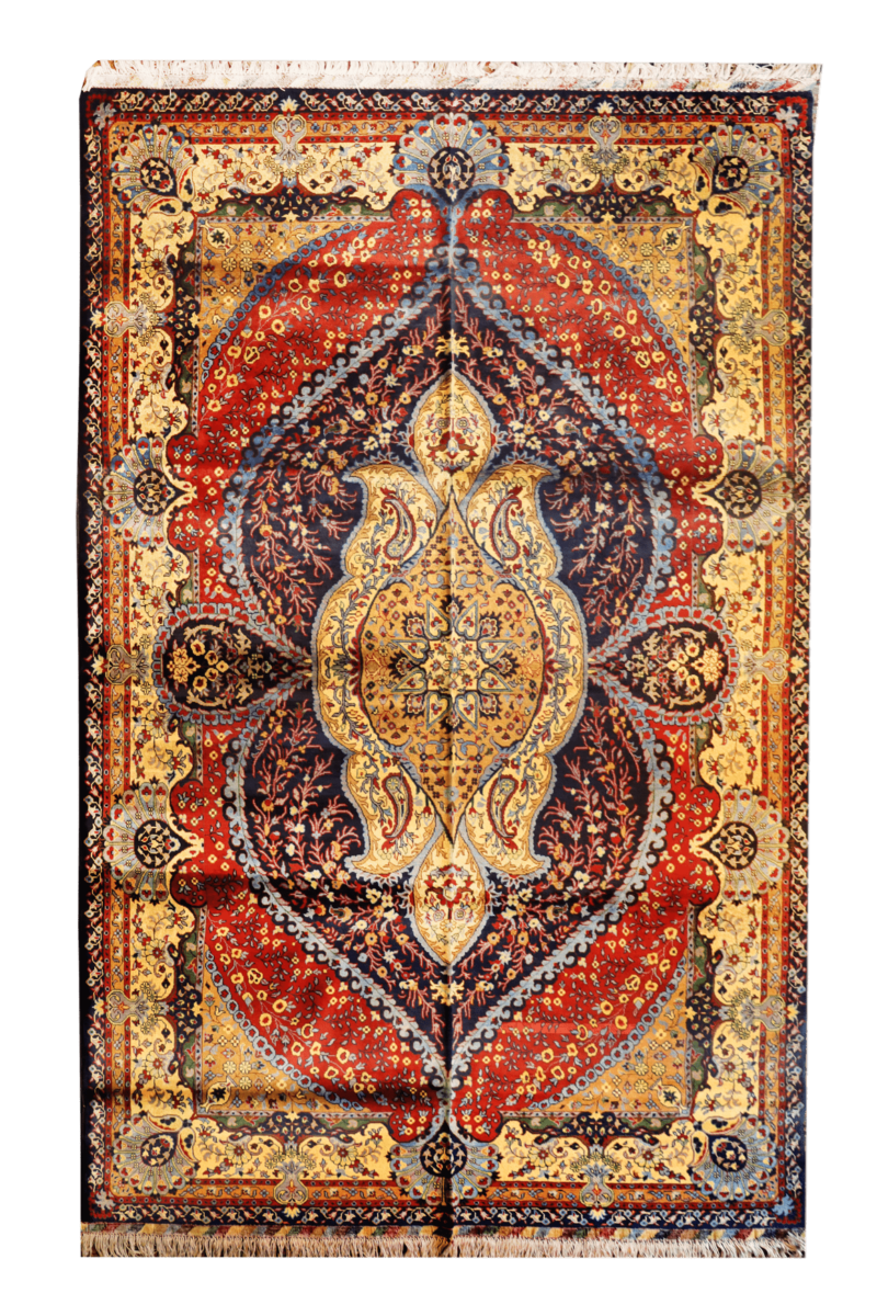 Handgeknüpfter Yak Gula Teppich - Afghanischer Nomadenteppich aus Wolle - Orientteppich Boho Vintage - Wohnzimmerteppich - Klassisch – Bild 2