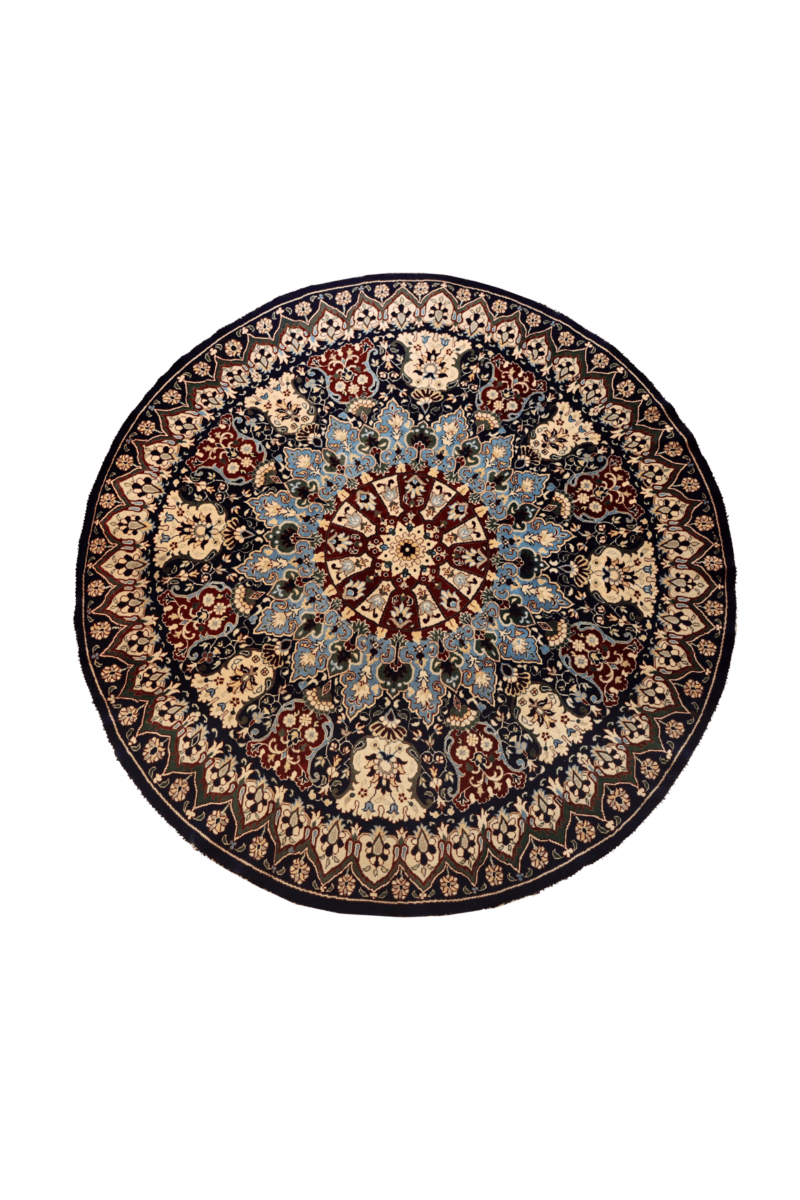 Handgeknüpfter Yak Gula Kreis Teppich - Afghanischer Nomadenteppich aus Wolle - Orientteppich Boho Vintage - Wohnzimmerteppich - Klassisch – Bild 2