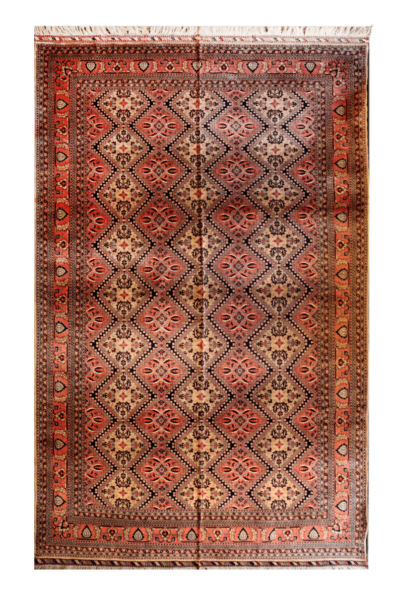 Handgeknüpfter Yousuf Bayee Teppich - Afghanischer Nomadenteppich aus Wolle - Orientteppich Boho Vintage - Wohnzimmerteppich - Klassisch – Bild 2